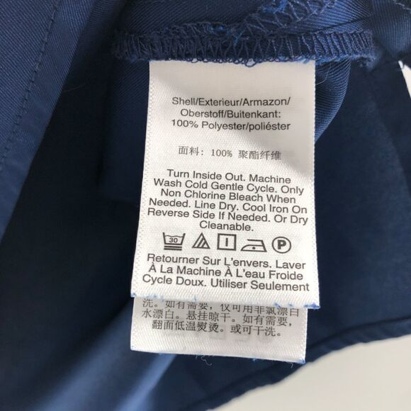 ‎DKNY Elastic-Sleeve Top Blue XL M - Picture 3 of 8